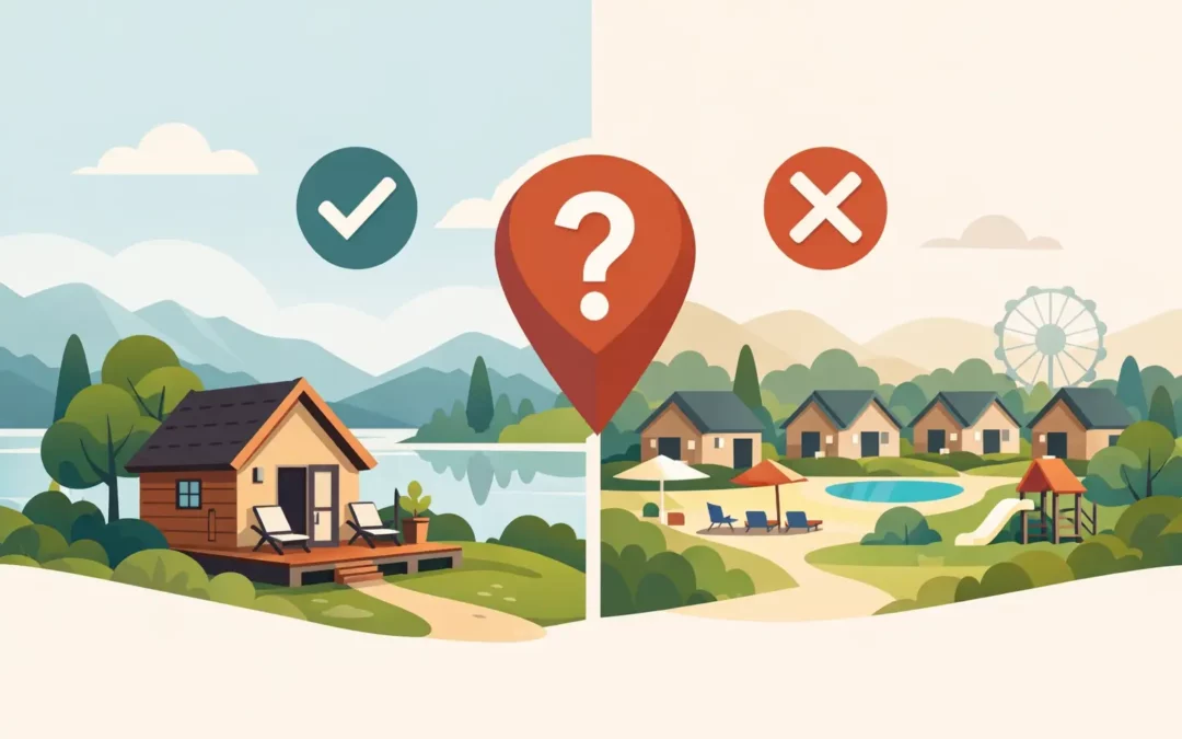 Vakantiehuisje niet op vakantiepark boeken?