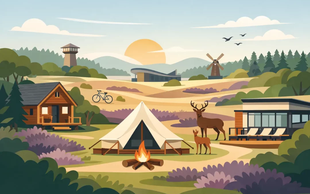 Waar overnachten bij De Hoge Veluwe?
