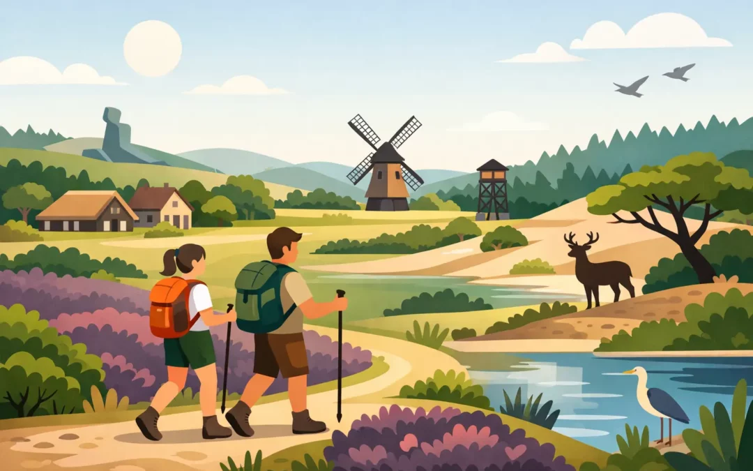 8 mooiste wandelroutes rond Otterlo